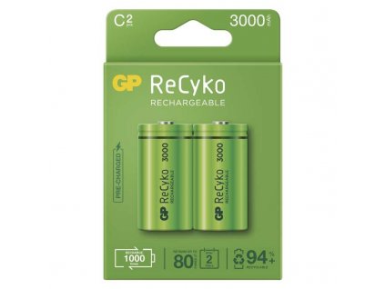 Baterie GP ReCyko 3000 HR14 (C), krabička 2 kusy