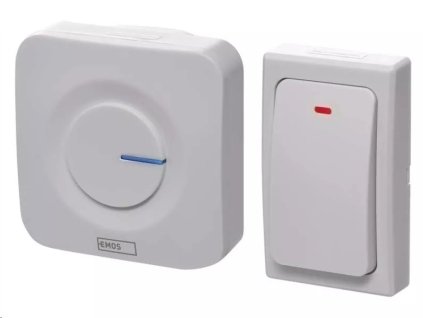Bezbateriový domovní bezdrátový zvonek EMOS P5729 bílý