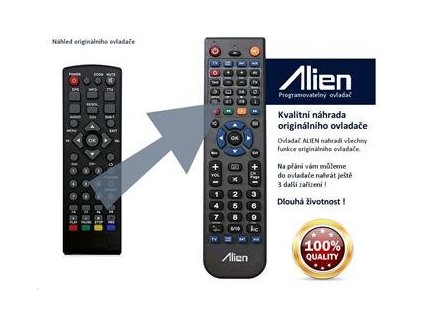 Dálkový ovladač ALIEN ALMA 2800 náhrada