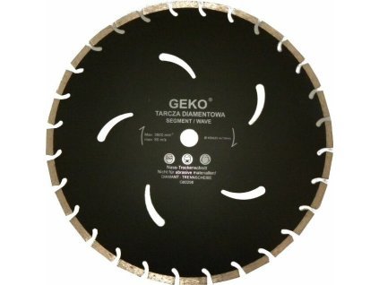 Kotouč diamantový řezný segmentový, 400x10x32mm GEKO