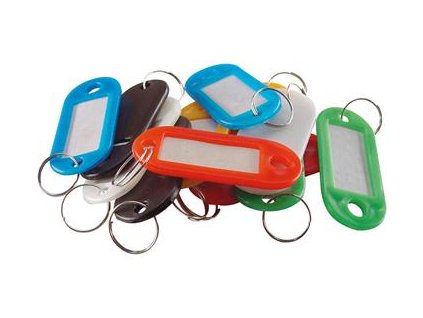 Visačky ke klíčům, sada 12ks EXTOL-CRAFT