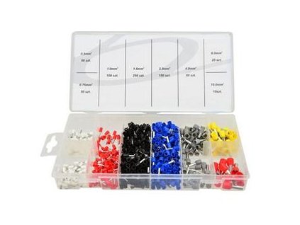 Sada kabelových svorek a konektorů, 685 ks GEKO