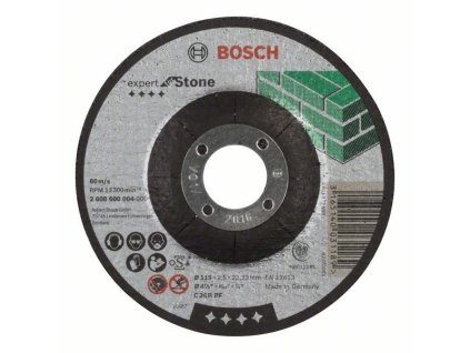 Dělicí kotouč profilovaný Expert for Stone - C 24 R BF, 115 mm, 2,5 mm BOSCH