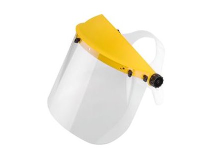 Štít celoobličejový s náhlavním držákem, čirý polykarbonát EXTOL-PREMIUM