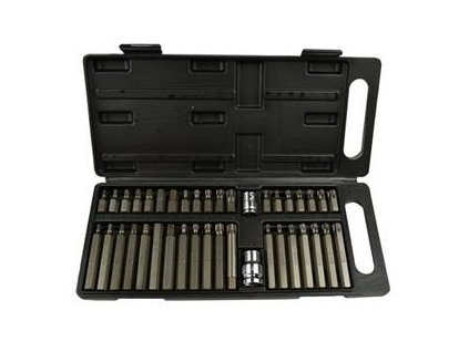 Sada bitů torx 41 dílná, CrV ocel, plastový box GEKO