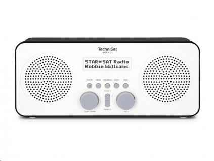 TechniSat VIOLA 2 S černé/bílé