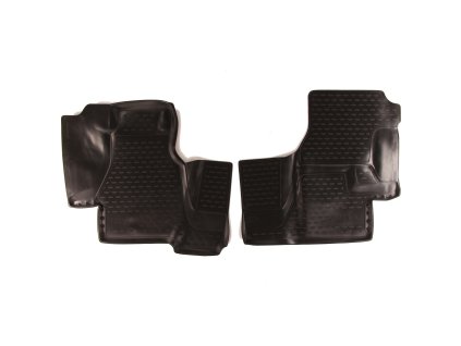 3D Gumové koberce MERCEDES-BENZ Sprinter Classic (W909), 2000-2006, 2013->, 2ks SIXTOL