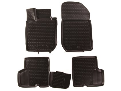 3D Gumové koberce RENAULT Logan, 2004-2009, 2010-> SIXTOL