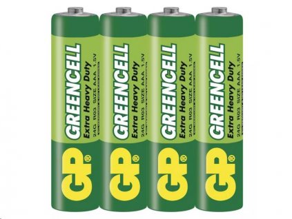 Baterie GP Greencell R03 (AAA) 4 kusy