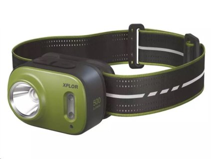 Čelovka GP Xplor PHR17, 500 lm, 3× Cree SMD LED, USB-C nabíjení