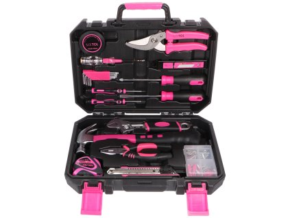Sada nářadí HOME PINK 88 SIXTOL SX3026