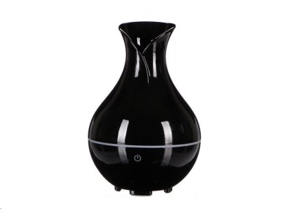 Aroma difuzer Bloom černý lesk 200ml SIXTOL