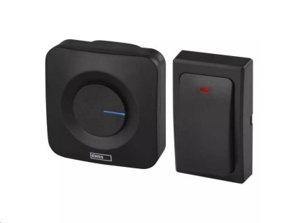 Bezbateriový domovní bezdrátový zvonek EMOS P5729B černý