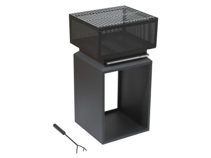 Ohniště CUBE s mřížkou Cattara