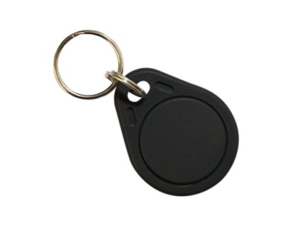 RFID přístupový čip 13,56MHz, přívěšek, černý