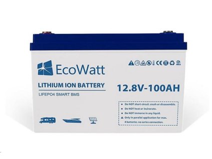 Baterie LiFePO4 12,8V 100Ah EcoWatt