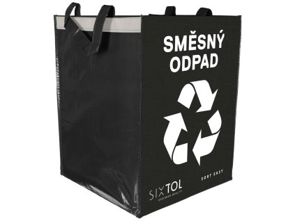Taška na tříděný odpad SORT EASY MIXED, 30x30x40cm, 36l SIXTOL