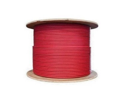 Solární kabel FVE H1Z2Z2-K, 1500V, 6mm2, červený 500m, cívka