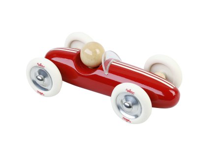 Vilac Dřevěné auto velké Grand prix vintage červené