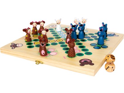 Small Foot Dřevěné člověče se zvířátky