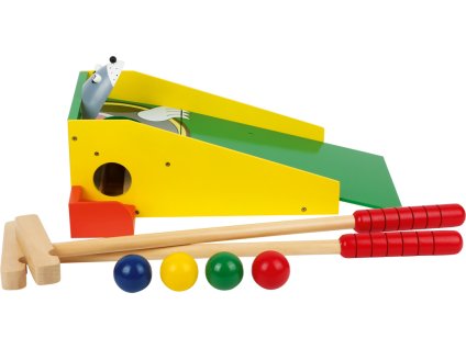 Small Foot Bláznivý minigolf Krtek otevřená pusa