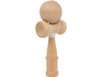 Small Foot Dětská dřevěná hra Kendama přírodní