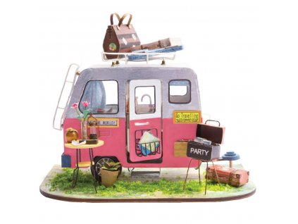RoboTime miniatura domečku Párty karavan