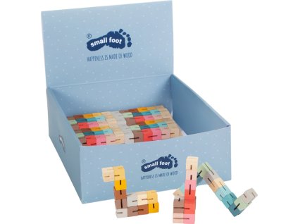 Small Foot Dřevěný hlavolam magický had 1 ks
