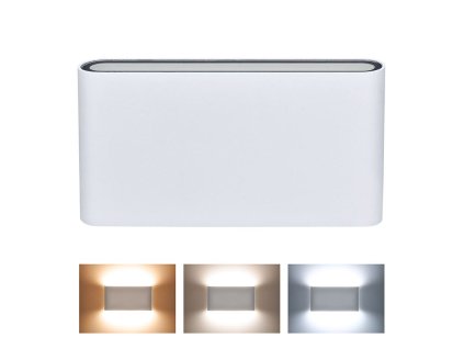 LED venkovní osvětlení nástěnné Solight WO800-W Modena