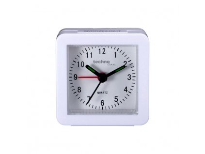 Budík analogový TechnoLine Modell SC white