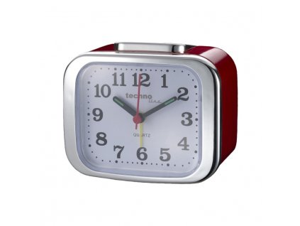 Budík analogový TechnoLine Modell XL red