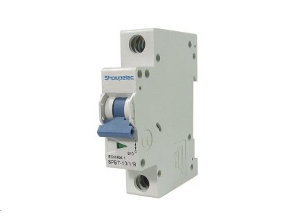 Jistič Showpelec SPB7-63 B10 230V/10A/B 1fázový na DIN lištu