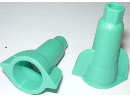 Spojka-klobouček šroubovací pro kabely do 6mm2 zelený TORIX T6