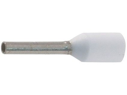 Dutinka pro kabel 0,5mm2 bílá (E0508)