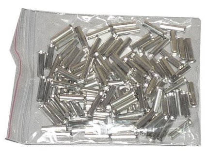 Dutinka pro kabel 2,5mm2 celokovová (EN2512), balení 100ks