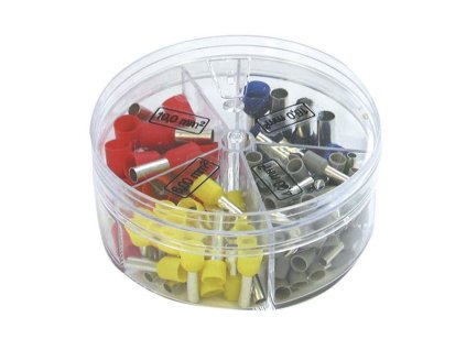 Sada dutinek izolovaných, 4 druhy, Haupa 0, celkem 100ks