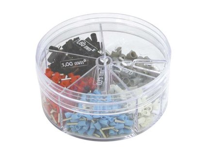 Sada dutinek izolovaných, 5 druhů, Haupa, 270850, celkem 400ks