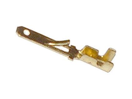 Faston-konektor 2,8mm neizolovaný, kabel do 1mm2