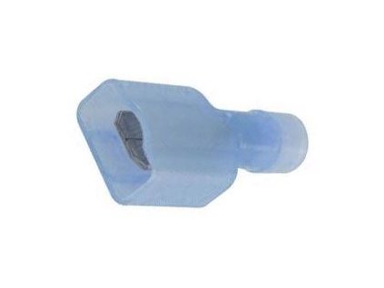 Faston-konektor 6,3mm modrý,kabel 1,25-2mm2 plná izolace