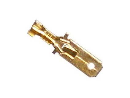 Faston-konektor 6,3mm se zámkem, kabel 1,5mm2