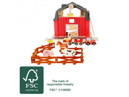 Small Foot Farma s příslušenstvím FSC Poškozený obal