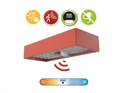 LED solární světlo Velamp SL243 se senzorem