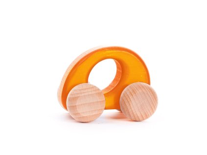 Bajo Autíčko elipsa oranžové