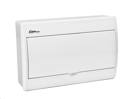 Rozvaděč RN-12/B Fala (N+PE) IP40 plastový 1x12 nástěnný / bílé dveře