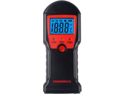 Měřič vlhkosti dřeva a stavebních materiálů Ermenrich Wett MW10