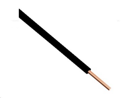 Silový vodič H07V-U 4,00 černá (CY)