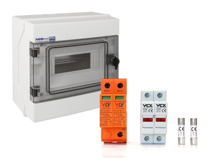SET - Rozvaděč PROFI DC 1000V pro 1 string T2 (C) pro fotovoltaiku