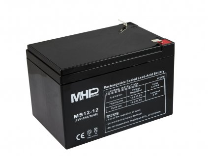 Baterie olověná  12V / 12 Ah MHPower MS12-12