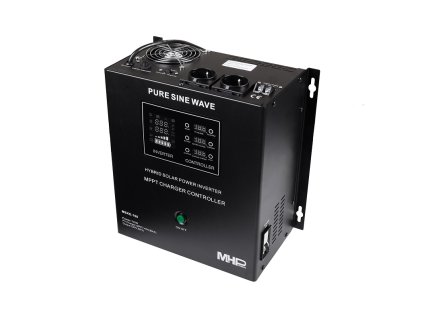 Záložní zdroj MHPower MSKD-700-12 UPS 700W 12V čistý sinus solární reg. MPPT