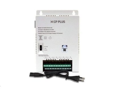 CP-DPS-PD16-12D Napájecí zdroj pro více kamer s šestnácti oddělenými okruhy - 12V/8A